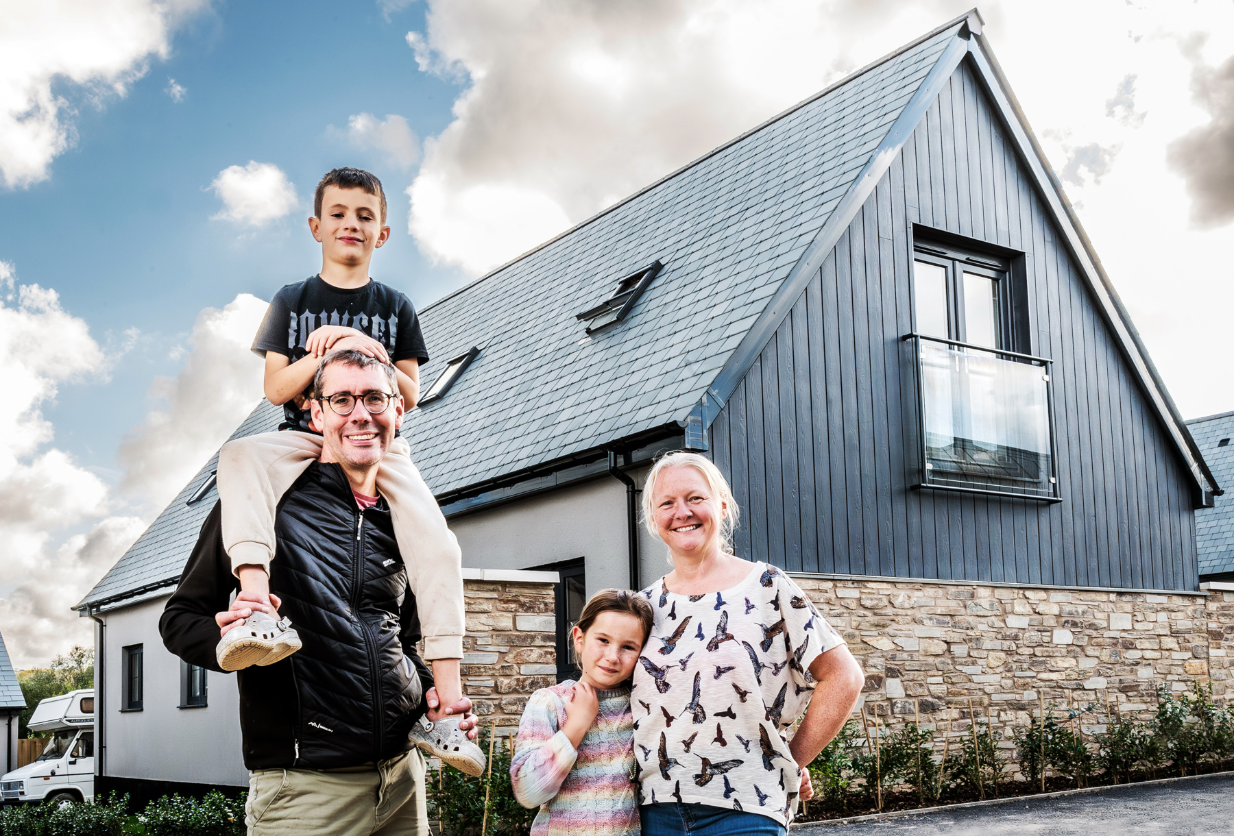 First Family Moves into Stunning ‘Barngalow’ at Baker Estates' St Mary’s  Development in Dartington