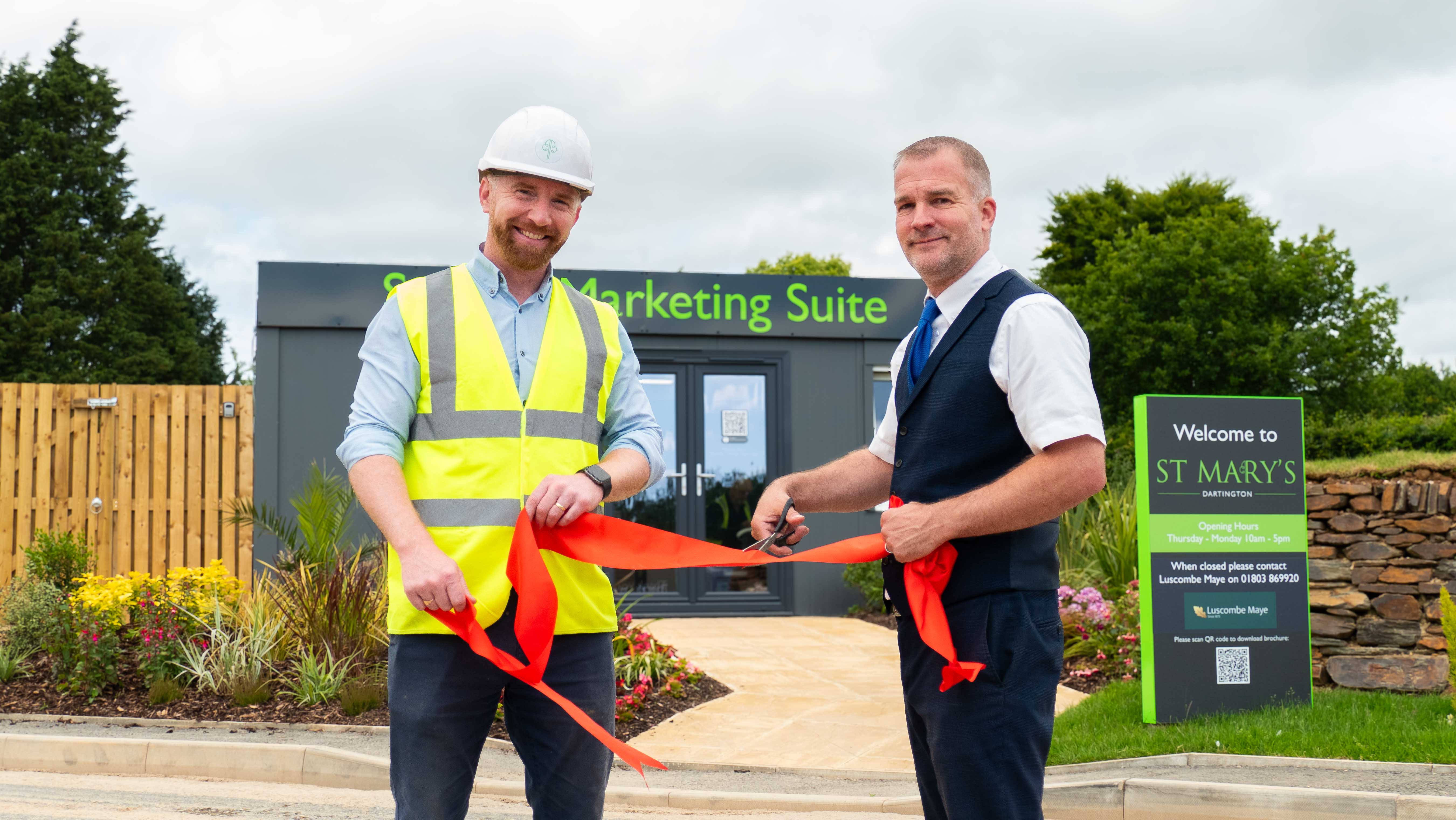 Baker Estates opens Sales & Marketing Suite at its new St Mary’s development in Dartington